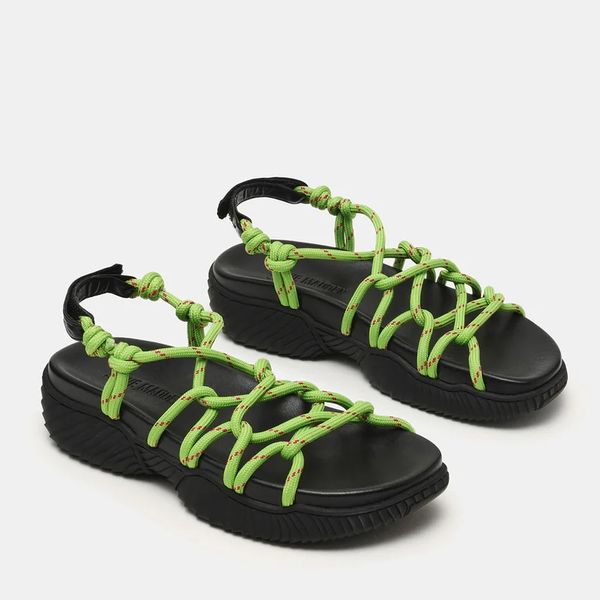 Steve Madden Connie Neon Green Sandal