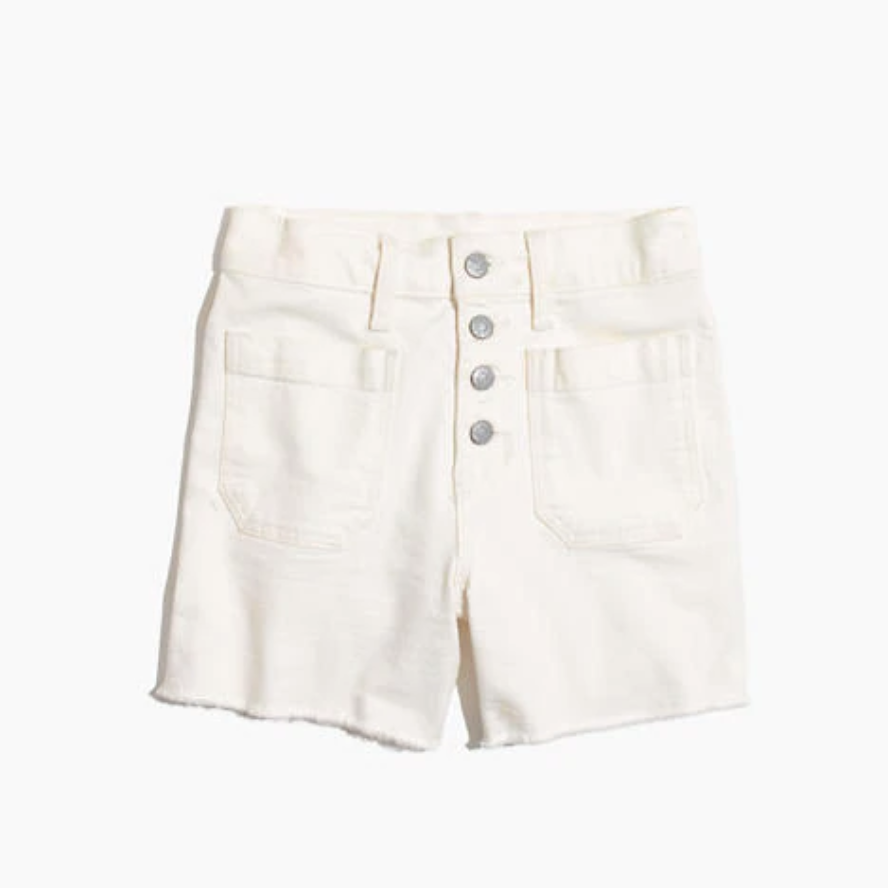 white shorts for women