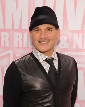 Phillip Bloch attends the MAC Cosmetics Viva Glam Party at Stage 37 on February 15, 2012 in New York City.