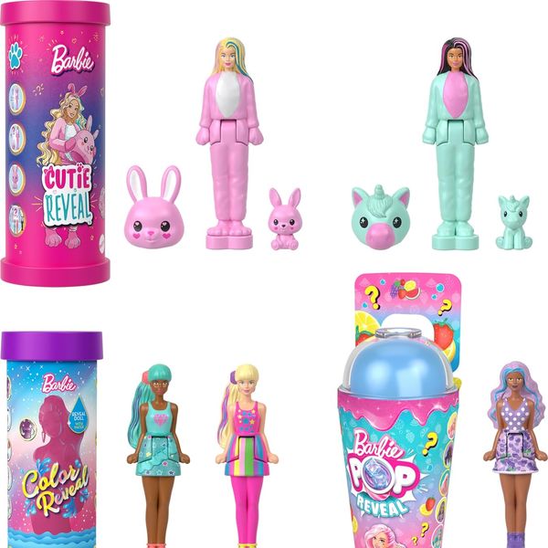 Barbie Mini BarbieLand Reveal Dolls 5-Pack