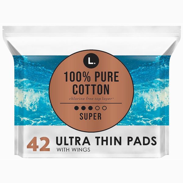 L. Organic Cotton Topsheet Ultra Thin Super Absorbency Pads