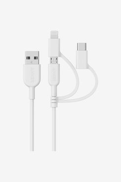 Anker Powerline II 3-in-1 Cable, Lightning/Type C/Micro USB Cable