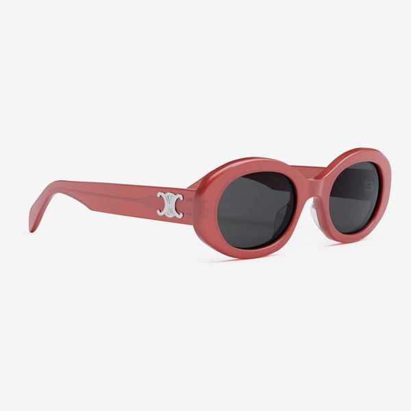 Celine Triomphe 52mm Oval Sunglasses