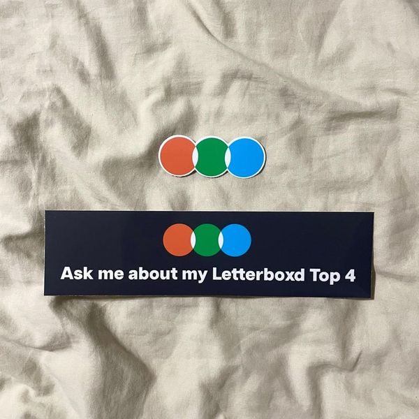 ParadiAlley Letterboxd “Top 4” Bumper Sticker