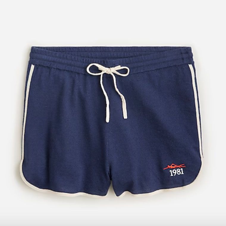 Limited-edition USA Swimming® X J.Crew Cashmere Contrast-Trim Short