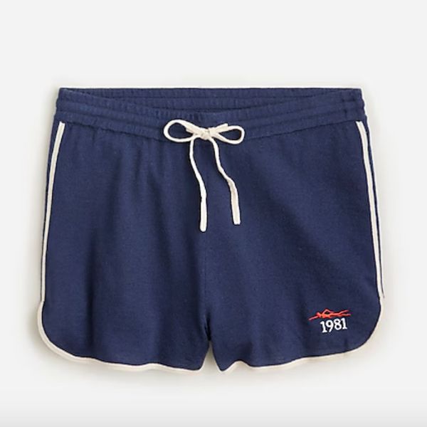 Limited-edition USA Swimming® X J.Crew Cashmere Contrast-Trim Short