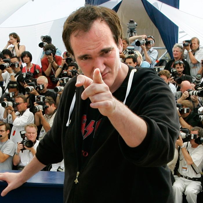 22 May 2007, Cannes, France --- U.S. director Quentin Tarantino at the photo call of