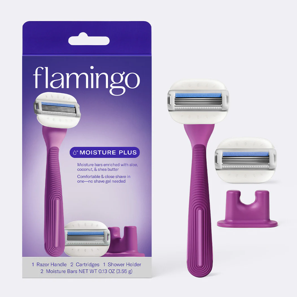 Flamingo Moisture Plus Razor Set