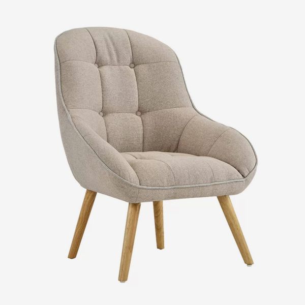 George Oliver Draeger Tufted Upholstered Armchair