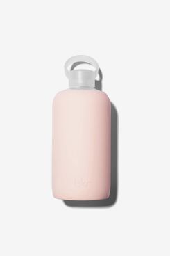 Bkr Glass Water Bottle with Smooth Silicone Sleeve