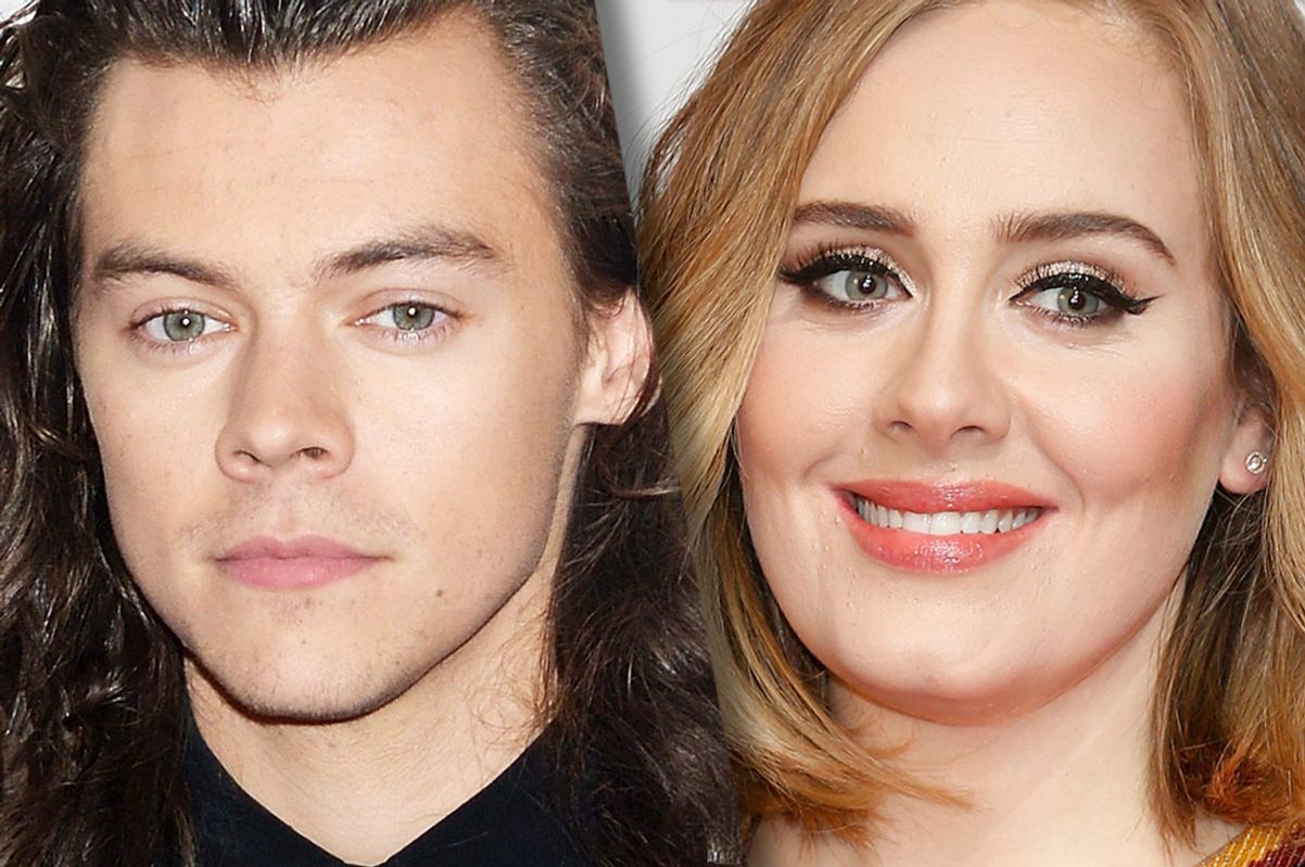 Adele Porn Fakes - Someone Hacked Adele's and Harry Styles's Personal Photos