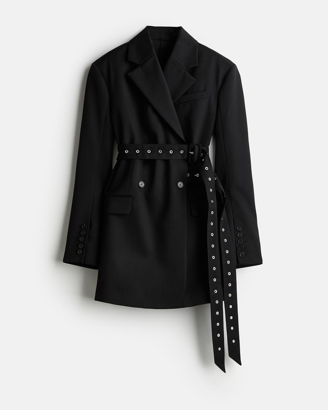  rokh コート　ウール　ダブル　ロング rokh コート ウール ダブル ロング GU公式 | 2ピースコート by rokh