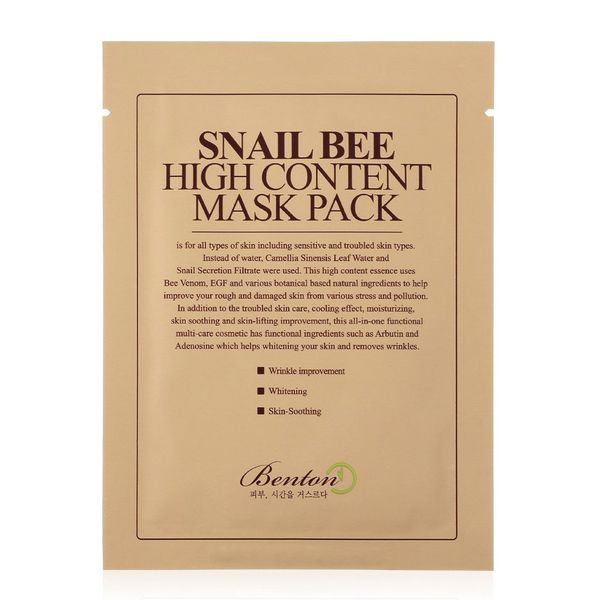 Benton Snail Bee High Content Sheet Mask (10 Pack)