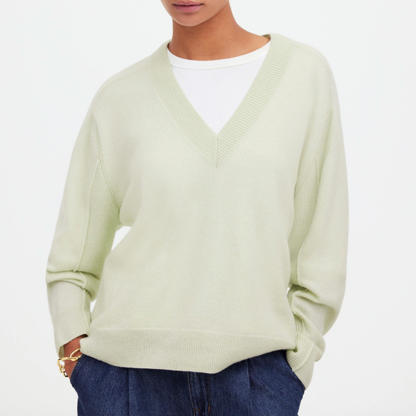 Madewell Cashmere V-Neck Sweater