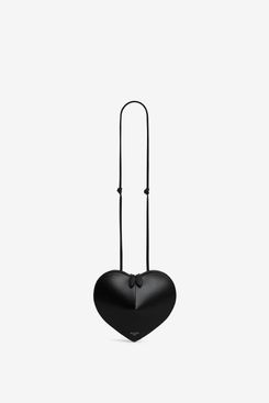 Alaia Le Coeur Crossbody Bag in Lux Leather
