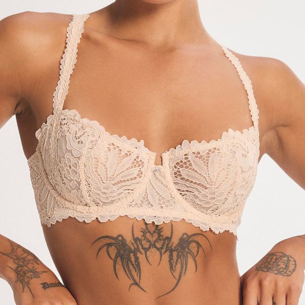 Savage x Fenty Romantic Corded Lace Unlined Underwire Bra