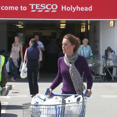 ©BAUER-GRIFFIN.COM***NO WEB/BLOG WITHOUT PRIOR APPROVAL FROM RANDY BAUER - bauergriffinsales@gmail.com ***Catherine, the Duchess of Cambridge, shops at a Tesco Supermarket in North Wales near to the RAF base where her husband Prince William works as a Search and Rescue helicopter pilot. Catherine spent over 30 minutes in the store pushing a trolley around and then loading up her shopping in the back of her carEXCLUSIVE   August 1st, 2011Job: 110801NE1  Holyhead, North Waleswww.bauergriffin.comwww.bauergriffinonline.com