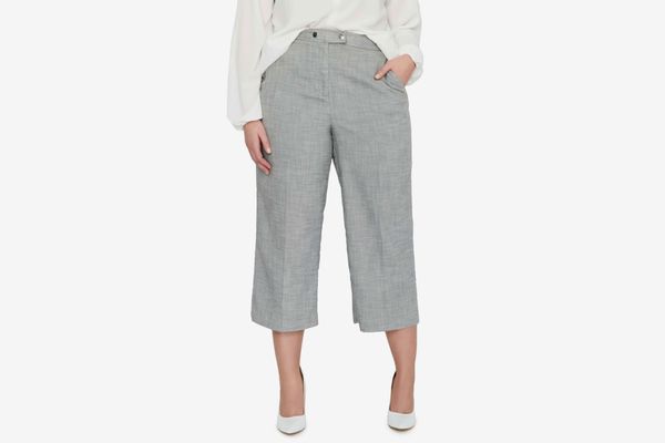 Michel Studio Crop Wide Leg Pants