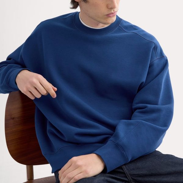 Everlane Luxe Fleece Crew Pullover