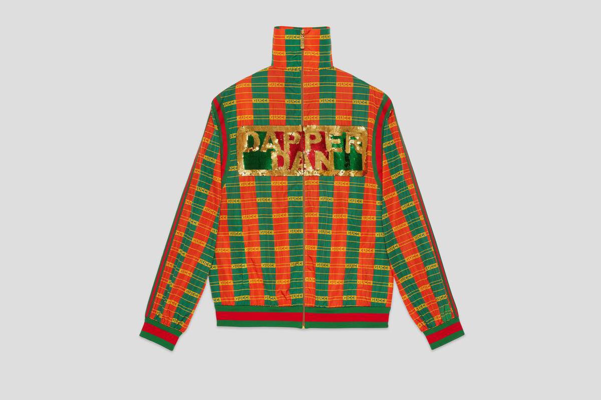 X \ Dapper Dan على X: Custom @LouisVuitton and @Gucci jackets from the  original Dapper Dan's Boutque. 🧵 #MadeAtDaps ✂️