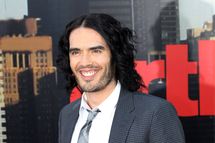 LONDON, ENGLAND - APRIL 19:  Russell Brand attends the European Premiere of Arthur at Cineworld 02 on April 19, 2011 in London, England.  (Photo by Chris Jackson/Getty Images) *** Local Caption *** Russell Brand;