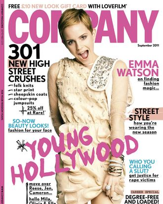 Emma Watson on Company Magazine.