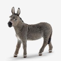 Schleich Farm World Realistic Donkey Animal Figurine