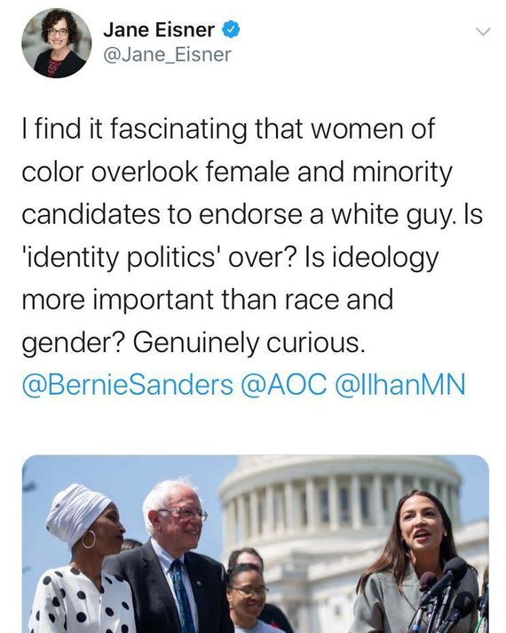 Bernie Sanders Isn T Proof That Identity Politics Are Over