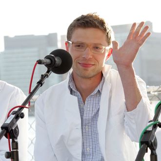Science writer and contributer to Radio Lab, Jonah Lehrer. 