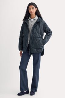 Everlane ReNew Quilted Hooded Liner