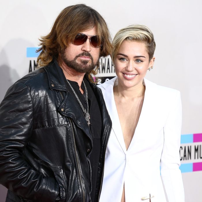 Billy Ray Cyrus and famed child.