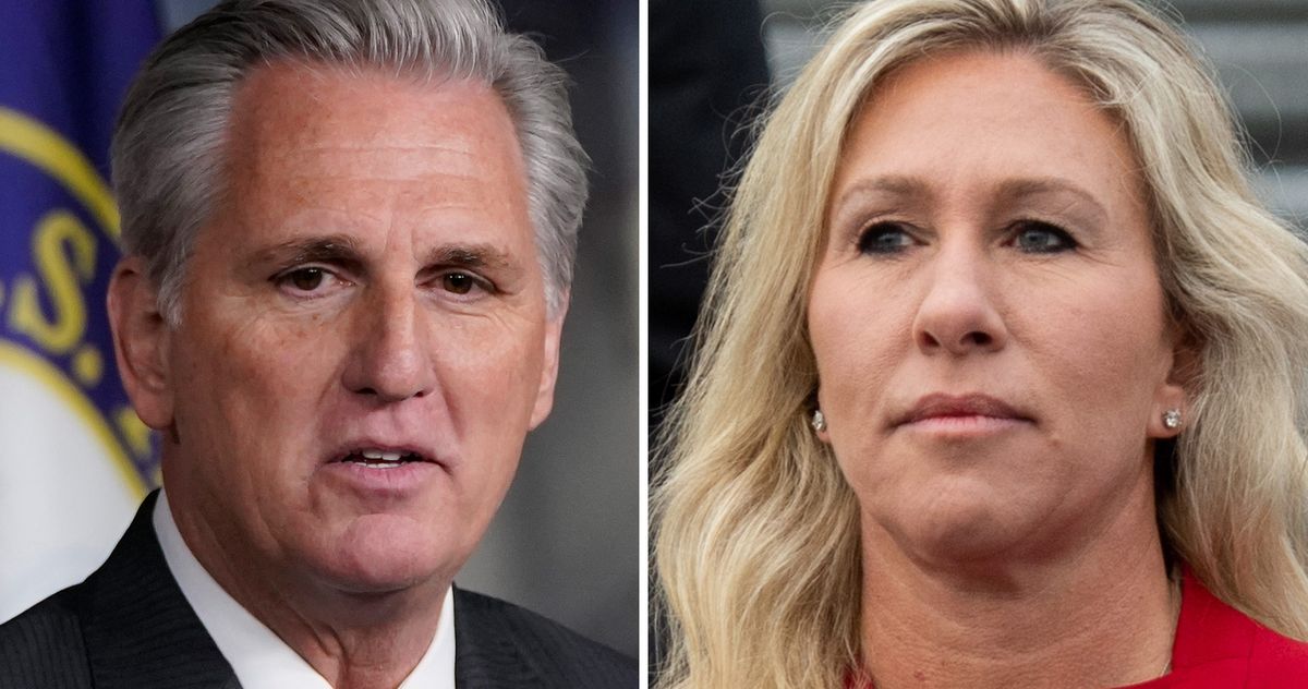 Kevin McCarthy Decides to Protect Marjorie Taylor Greene