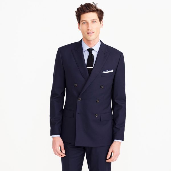 J. Crew Ludlow Double Breasted Suit