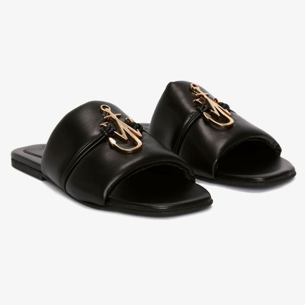 JW Anderson Chanclas Anchor con placa del logo