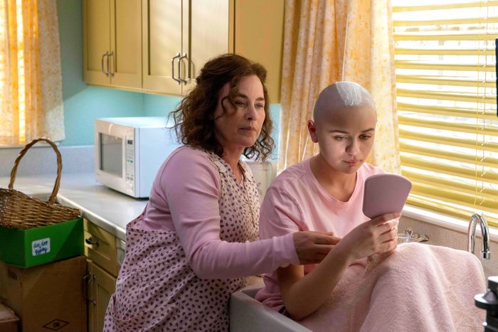 Patricia Arquette and Joey King in <!-- raw HTML omitted -->The Act.<!-- raw HTML omitted -->