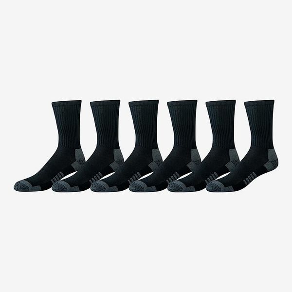 Amazon Essentials Men's Performance Cotton Cushioned Athletic Crew Socks