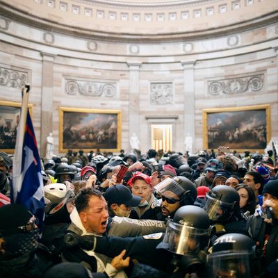 Trump supporters storm Capitol building in Washington