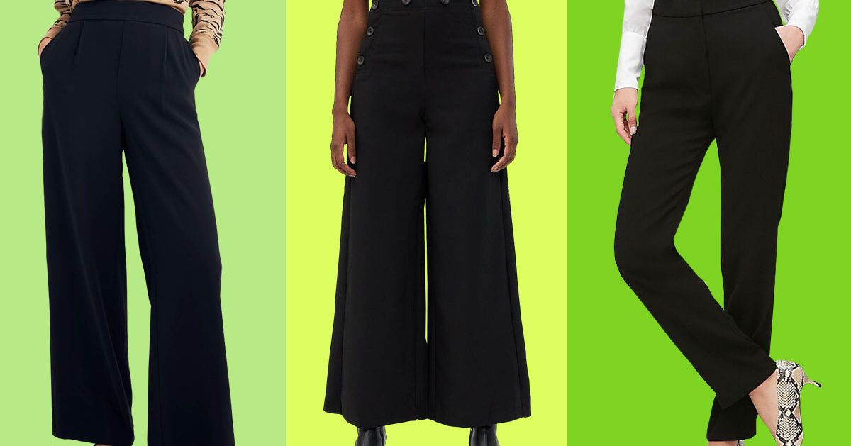 21 Best Black Work Pants for Women 2020 