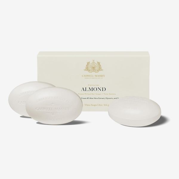 Caswell-Massey Almond Bar Soap - 3-Soap Set