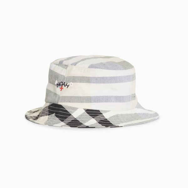 Noah Madras Cotton & Linen Bucket Hat