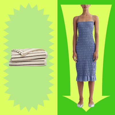 knee length dresses for ladies Karina Tuck Midi Dress in Lemon main image 0