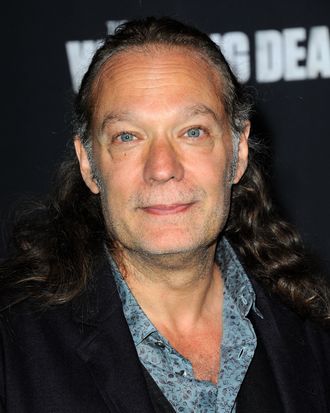 UNIVERSAL CITY, CA - OCTOBER 02: Producer/Special Effects Artist Greg Nicotero arrives for AMC Celebrates The Season 5 Premiere Of 