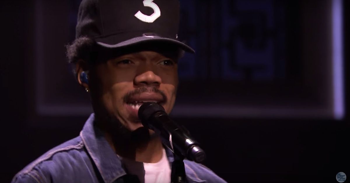 Chance the Rapper Graces The Tonight Show With a Soulful Rendition of ...