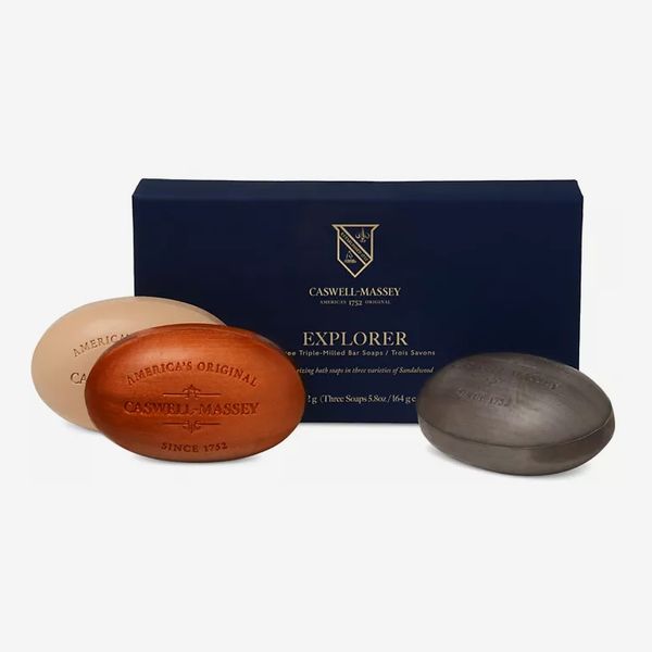 Caswell Massey 3-Pc. Sandalwood Explorer Bath Soap Gift Set