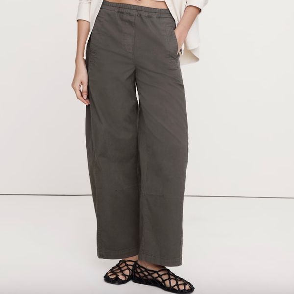 Banana Republic Mid-Rise Relaxed Painter Pull-On Pant