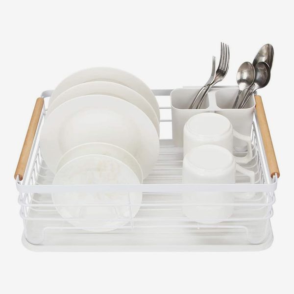 Foldable Dish Rack Large Drying Drainer with Swivel Spout Utensil Cup Holder  for Kitchen Counter - China Dish Rack, Dish Drying Rack