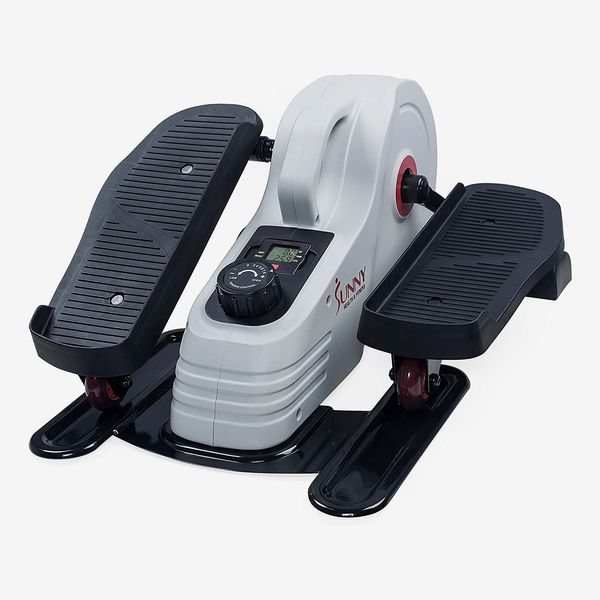 Sunny Health & Fitness Fully Assembled Magnetic Under Desk / Stand Up Elliptical Machine