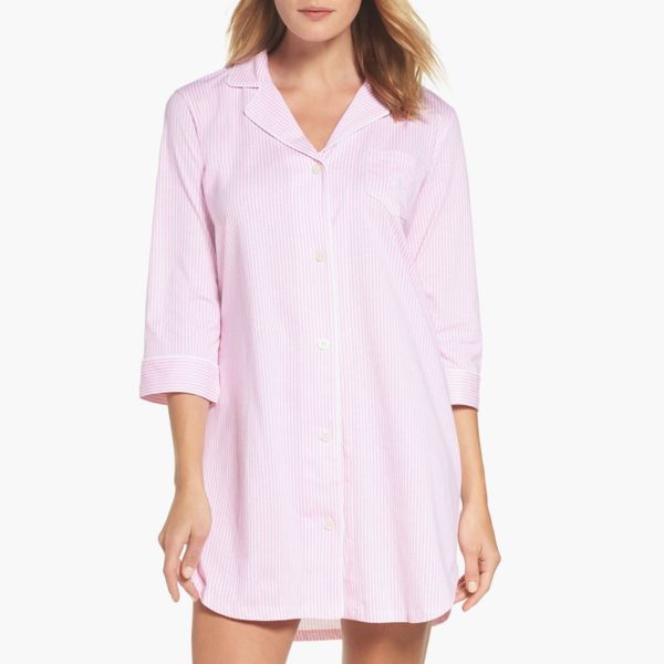 Ralph Lauren Cotton Jersey Sleep Shirt