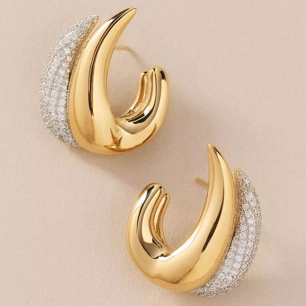 Nadri Bubble Hoop Earrings