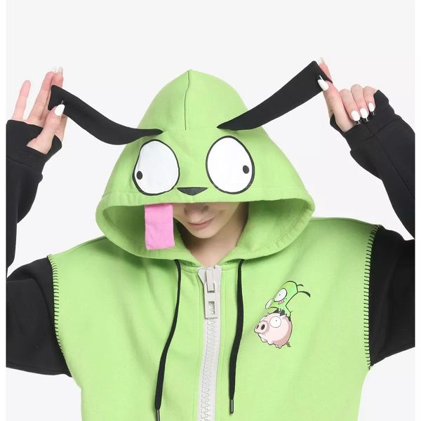 Invader Zim GIR Cosplay Girls Hoodie